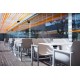 Outdoor Restaurant White Equipment Vondom WALL STREET