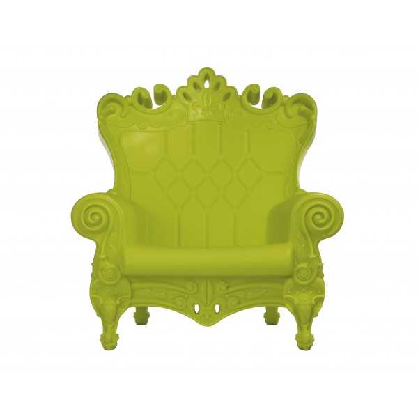 Fauteuil Couleur Vert Mat Queen of Love Slide Design 