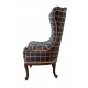 APPEAL Armchair mixes Baroque style and Tartan classic and timeless style