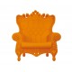 Fauteuil Couleur Orange Mat Queen of Love Slide Design