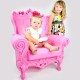 Fauteuil Couleur Rose mat sur Sur Demande Little Queen of Love Slide Design