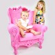 Armchair Matt Color Pink special request Little Queen of Love Slide Design