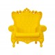 Fauteuil Couleur Jaune Mat Little Queen of Love Slide Design