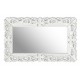 Miroir M couleur Blanc Laque Rococo Mirror of Love Slide Design