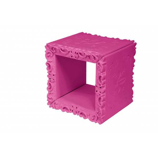  Cube Decoratif Fuchsia Mat Joker of Love Slide Design Cote 