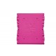 Decorative Shelve Matt Color Fuchsia Joker of Love Slide Design Side