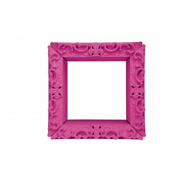 Cube Decoratif Fuchsia Mat Joker of Love Slide Design Face