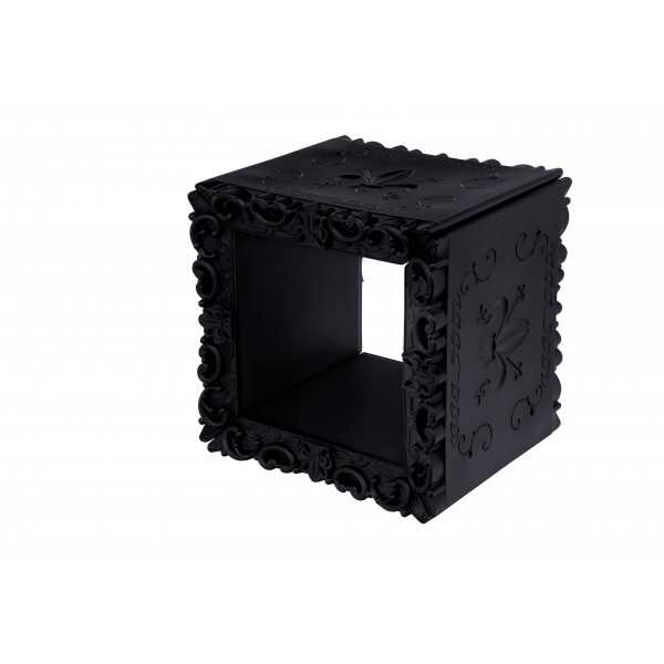 Cube Decoratif Noir Laque Joker of Love Slide Design Cote