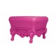 Tabouret Bas Fuchsia Mat Little Prince of Love Slide Design Angle