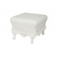 Decorative Law Stool Lacquered Color White Little Prince of Love Slide Design Persp