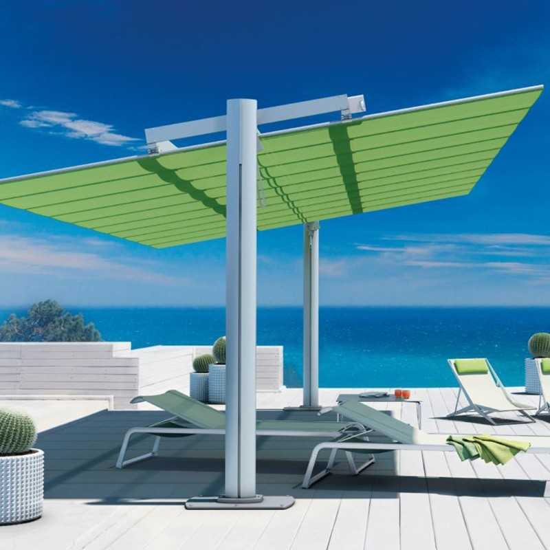 Flexy Large Freestanding Modular Shade System Made in Europe