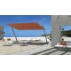 Flexy Zen Large Sun Umbrella with 2 side posts