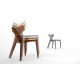 KIMONO Faceted lightweight and stackable Chairs futuristic japanese inspiration design