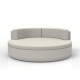 ULM Large Round Daybed with Backrest by Vondom