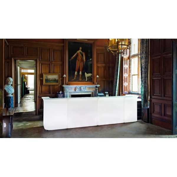 2 Modules BREAK Line et 2 BREAL Corner. Ideal Evenementiel, Hotellerie, Reception, Bar, Villa...