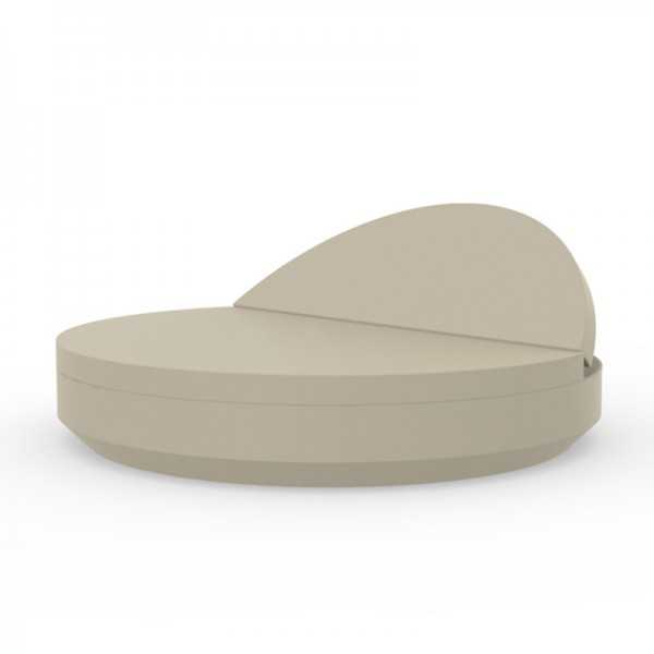 VELA DAYBED Rond Inclinable Laqué - VONDOM