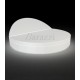 VELA DAYBED Rond Inclinable Lumineux Blanc - VONDOM