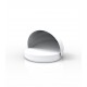 Large White Sofa with Outdoor Protective Hood and Backrest