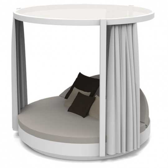 VELA DAYBED Rond Inclinable Pergola Laqué - VONDOM