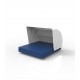 Blue Convertible Square Daybed with Sunshade