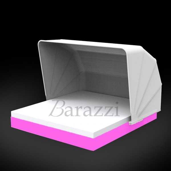 VELA DAYBED Square Parasol RGB LED Light - VONDOM