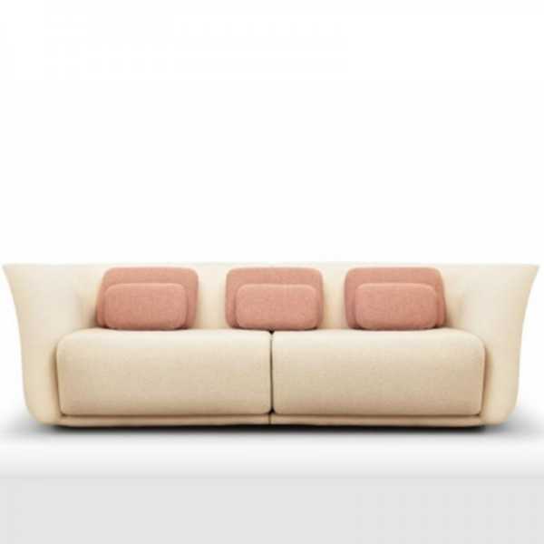 SUAVE SOFA Two Seater Outdoor Fabric Couch - VONDOM