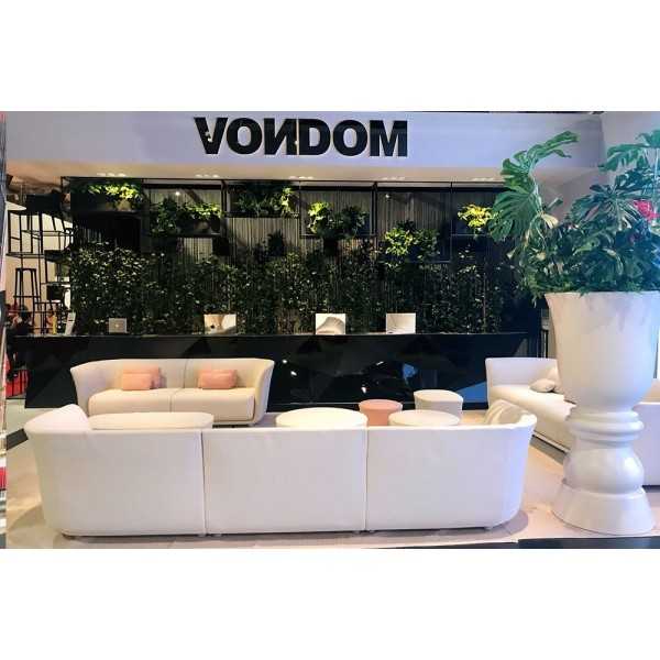 Modular Couch SUAVE Two Seater Outdoor Fabric by Vondom at the Milan Furniture Fair