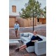 TABLET SOFA Modular Fabric Outdoor Couch by Ramon Esteve and VONDOM
