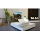 Vela Daybed Carré avec Dossiers inclinables de Vondom sur un Salon