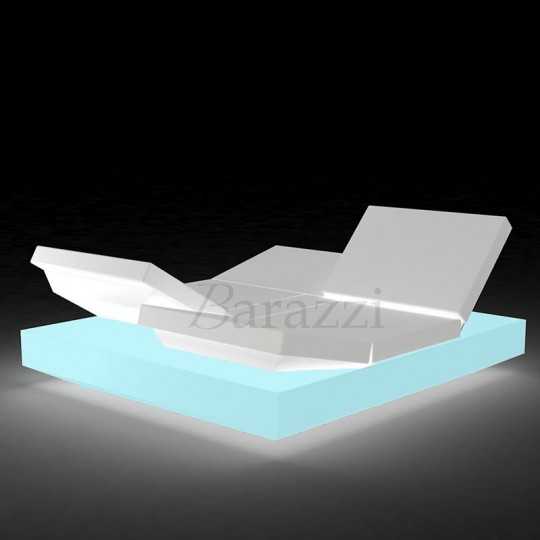 VELA DAYBED Carré Inclinable x4 Lumineux RGB - VONDOM