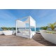 Meuble Outdoor de Piscine Vela Daybed de Vondom