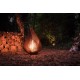 Outdoor Fireplace Wood Dewdrop M Glowbus Terrace