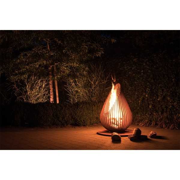 Dewdrop M Glowbus Outdoor Fireplace