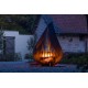 Jolie Exterieure Fireplace Dewdrop M Glowbus Garden
