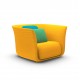 SUAVE Lounge Chair - Fauteuil Extérieur Tissu - VONDOM