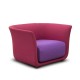 SUAVE Lounge Chair - Fauteuil Extérieur Tissu - VONDOM
