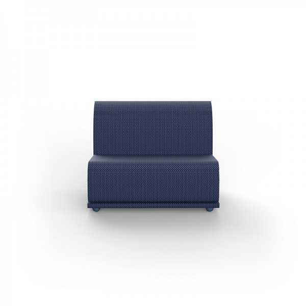 SUAVE Sofa Armless - Banquette Extérieure Tissu - VONDOM