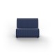 SUAVE Sofa Armless - Banquette Extérieure Tissu - VONDOM