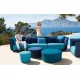 SUAVE Sofa Armless - Banquette Extérieure Tissu - VONDOM