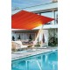 Flexy Zen Large Sun Umbrella with 2 side posts
