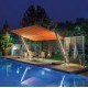 Flexy Zen Parasol Grand Taille - La structure en aluminium et la visserie en inox