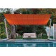 Flexy Zen Large Sun Umbrella with 2 side posts