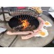 Adjustable barbecue grill for VULX FUSION brazier