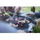 Grille de barbecue pour le brasero plancha table haute industriel MAGMA de VULX