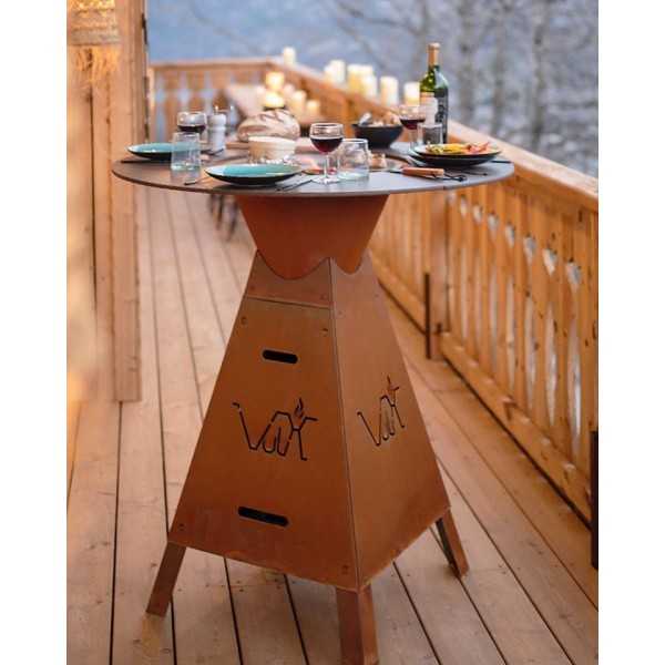 MAGMA de VULX 3 in 1 outdoor stand-up grill for restaurants