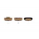 AK47 Design - Brasero Table Rond ZERO Iron 150 - Brasero Finition Fer 