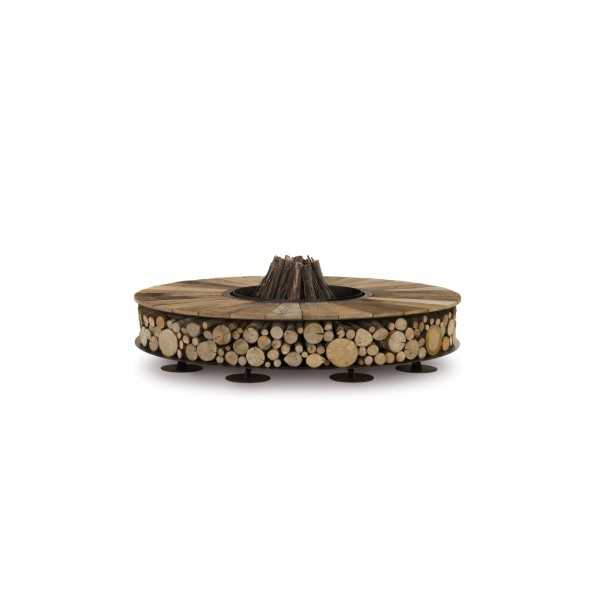 ZERO 200 Wood - Brasero Extérieur de Jardin Brasero Terrasse