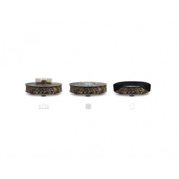 ZERO 300 Iron - Fire Pit For Garden, Terrasse, Backyard