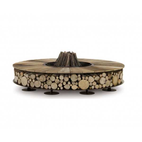 ZERO 300 Wood - Brasero - Terrasse - Jardin - Restaurant - AK47 Design