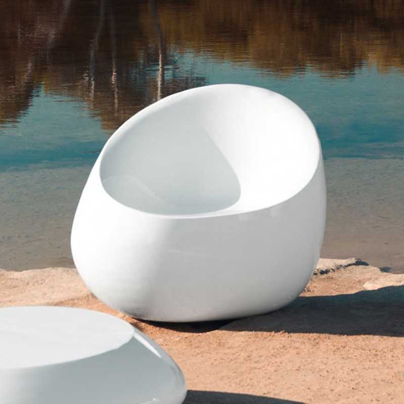 RGB Multicolor Led Chair Stone Vondom